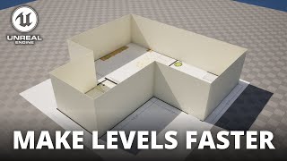 How to Blockout FASTER with these Unreal Engine 5 BUILTIN Tools [upl. by Placida220]