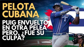 Yasiel Puig envuelto en otra pero… [upl. by Atnwahs845]