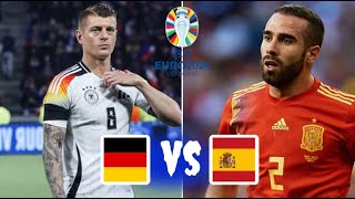 allemagne vs espagne 14de finale coupe d europe des nations 2024  kroos vs carvajal [upl. by Nad]