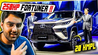 Fortuner Diesel Hybrid finally a Value for Money Toyota SUV   Official Details [upl. by Gerius]