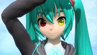 Hatsune Miku  初音ミクProject DIVA Arcade Future Tone  PV quotlevan Polkkaquot REQUESTNo Lyrics [upl. by Nahsez584]