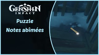 Genshin Impact  Notes abîmées  Puzzle [upl. by Frear]