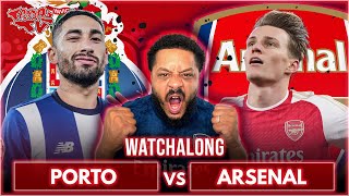 Porto 10 Arsenal  Uefa Champions League  Watchalong WTroopz [upl. by Otrevlig]