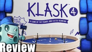 KLASK 4 Review  with Tom Vasel [upl. by Eillime]