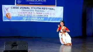 Malayalam folk dance Prize winning performance SREYA SUDHEER 4th std Choreo Arun Master [upl. by Kevin532]