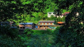 Most Peaceful and relaxation Nepali Mountain Village [upl. by Lleihsad]