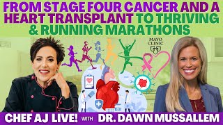 From Stage Four Cancer and a Heart Transplant to Thriving amp Running Marathons with Dr Dawn Mussallem [upl. by Rosati]