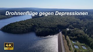 Drohnenflüge gegen Depressionen  4K  UHD [upl. by Lasley]