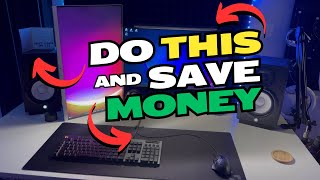 6 CHEAP Ways to IMPROVE Your Desk Setup [upl. by Kahle973]