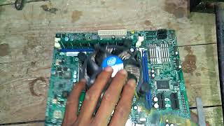 How to repair Intel H61 motherboard no display problem [upl. by Ardnuek]