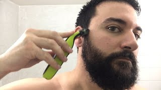 Philips QP252510 OneBlade Hybrid Trimmer and Shaver with 3 Trimming Combs Lime Green [upl. by Tierney]