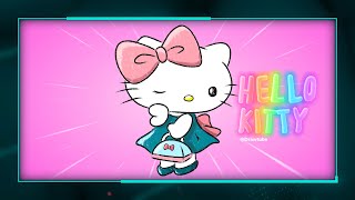 How to Draw Hello Kitty Pastel drawing and coloring video drawtube28 [upl. by Eneres]