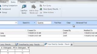 NVivo 10 Matrix Coding Queries [upl. by Emyle361]