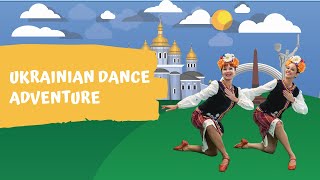 Ukrainian Hopak  Dance Lesson with Rosie amp Posie [upl. by Locke]