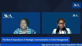 The Role amp Importance of Strategic Communication in Crisis Management [upl. by Lanor]