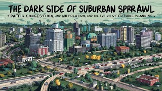 The Dark Side of Suburban Sprawl Traffic Congestion Air Pollution amp the Future of Urban Planning [upl. by Relyks911]