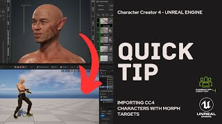 CC4 iClone Characters to Unreal Engine 5 With Custom Face Morph Targets Tutorial Auto Import Setup [upl. by Immanuel]