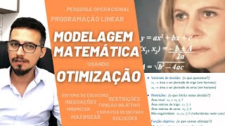 Modelagem Matemática usando Otimização  Programação Linear  Pesquisa Operacional UFSCar [upl. by Lamori]