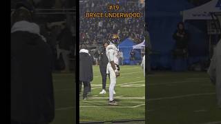 BRYCE UNDERWOOD LAST HIGH SCHOOL FOOTBALL GAME BellevilleHS BryceUnderwood 1QB LSU football [upl. by Ocirrej]