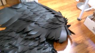 WiP Wednesdays  How to make lightweight LARP and cosplay wings [upl. by Trella]