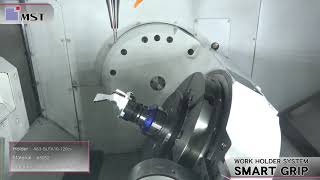 MST Smart Grip on OKUMA MU 4000V Automation system [upl. by Lyndy]