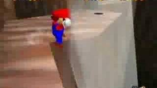 Super Mario 64 Walkthrough Wigglers Red Coins [upl. by Brout]