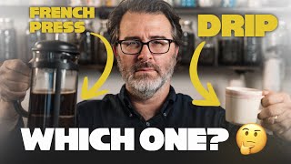 Is French Press Better Than Drip Coffee  French Press Coffee Tutorial  Becks Farmhouse Coffee [upl. by Suillenroc]