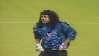 Rene Higuita Legendary Show Scorpion Kick  Gascoigne amp McManaman England vs Colombia 1995 [upl. by Anai104]