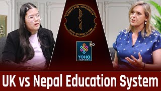 UK vs Nepal Education System  Words For Tomorrow  Caroline Drumm [upl. by Narah]