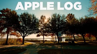 Why I Shoot iPhone Apple Log for EVERYTHING [upl. by Nirehtak769]