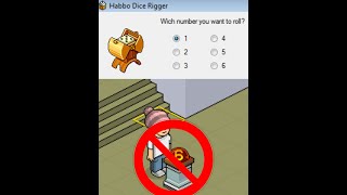 Community Alert Habbo Origins Dice Rigging [upl. by Adnoved]