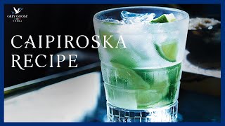 Caipiroska GREY GOOSE Vodka Cocktail [upl. by Kreg]