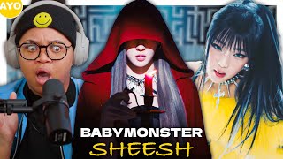 BABYMONSTER  ‘SHEESH’ MV amp Like That Lyrics  Reaction [upl. by Lorenzo]