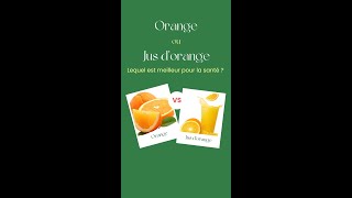 Êtesvous orange ou jus dorange le matin orange fruits santé recettes healthyfood antiage [upl. by Nenney]