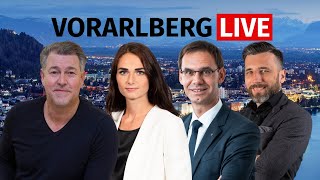 Vorarlberg LIVE mit LH Markus Wallner Günther Plaickner und GrüneNR Barbara Neßler [upl. by Milurd]