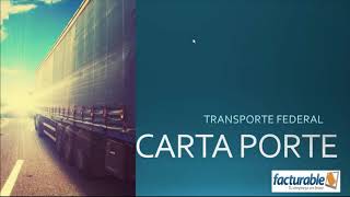 Facturable  Complemento Carta Porte V10 Parte1 [upl. by Yevette9]