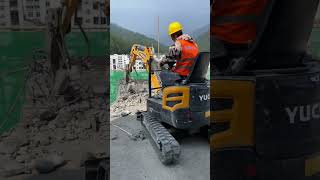 Experience the Power of the U17 in Demolition Work [upl. by Eybba8]