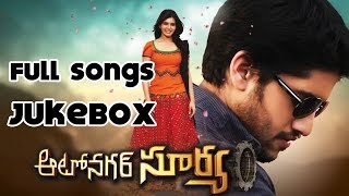 Autonagar Surya Movie  Full Songs Jukebox  Naga Chaitanya Samantha [upl. by Nirehtac449]