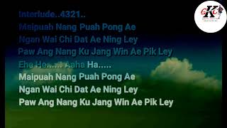 wancho song lyrics with karoke [upl. by Ahsimin]