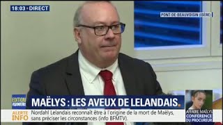 quotNous avons découvert les restes de Maëlysquot annonce le procureur [upl. by Ennahgiel]