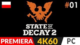 STATE OF DECAY 2 PL 🧠 odc1 1 🤯 Kooperacyjny survival do 4 graczy  SOD 2 GAMEPLAY PO POLSKU [upl. by Chao726]