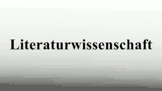 Literaturwissenschaft [upl. by Novanod]