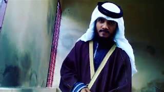 How to tie a Shemagh or headscarf like Arabian Sheikh  Tutorial Saudi Style [upl. by Packer]