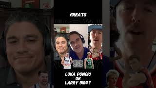 Who did Chris Wylde choose between Larry Bird and Luka Doncic [upl. by Dualc]