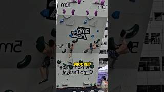 Intense Rock Climbing Competition 🤯 [upl. by Vitoria]