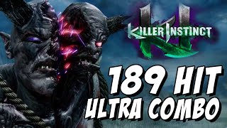 EYEDOL 189 Hit Triple Ultra Combo Killer Instinct Season 3 [upl. by Corilla236]