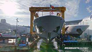 Mangusta 165REV3  The Launch  Mangusta Yachts [upl. by Swithin]