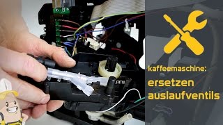 Ersetzen des Auslaufventils Ihrer Kaffeemaschine  Das Ersatzteilercenterat Verfahren [upl. by Ursala]