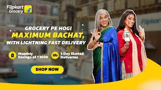 Maya and Monishas Favourite Grocery Destination  Flipkart Grocery [upl. by Pleione]