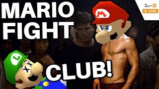 Mario 64 FIGHT CLUB ft SimpleFlips Nathaniel Bandy Nintendrew TetraBitGaming  More [upl. by Johanan]